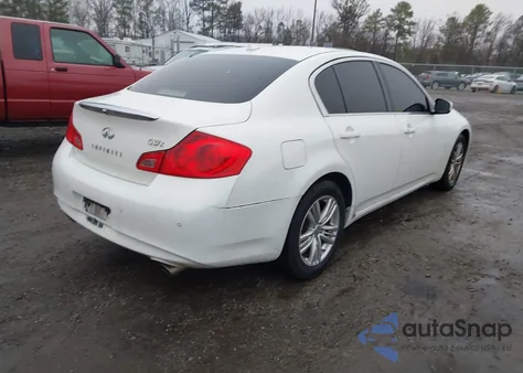 2013 Infiniti G37X z USA, uszkodzony, nr VIN JN1CV6AR0DM766469
